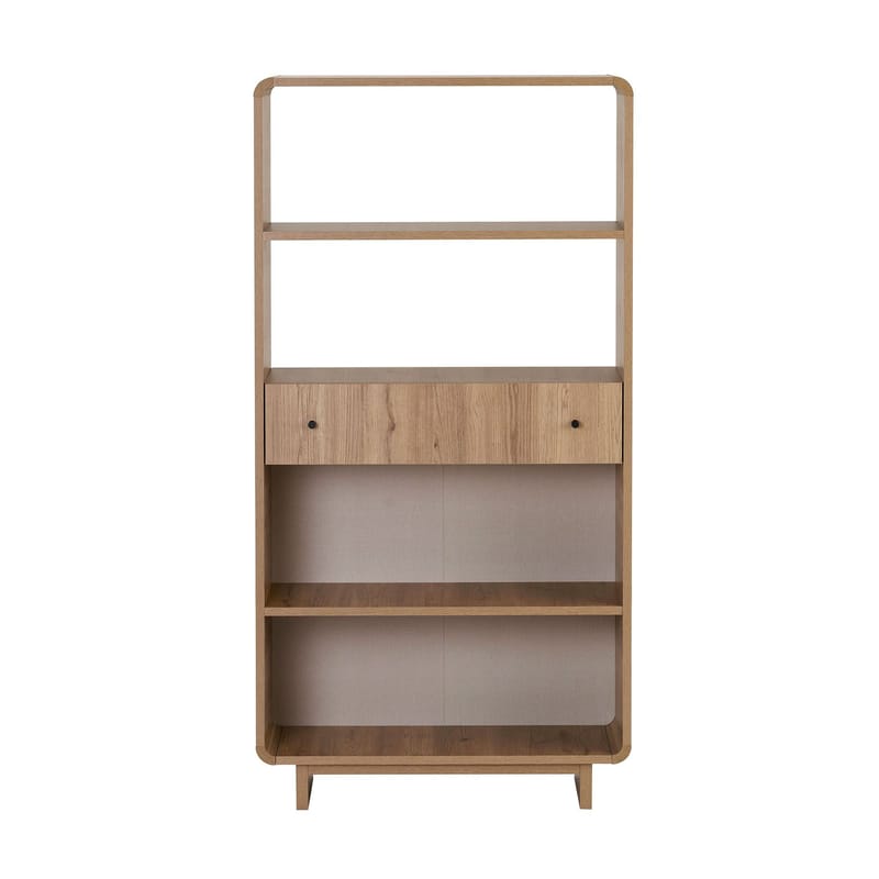 Kalvo Bokhylla 78x153x34 cm - Ek - Förvaring - Hylla - Bokhylla