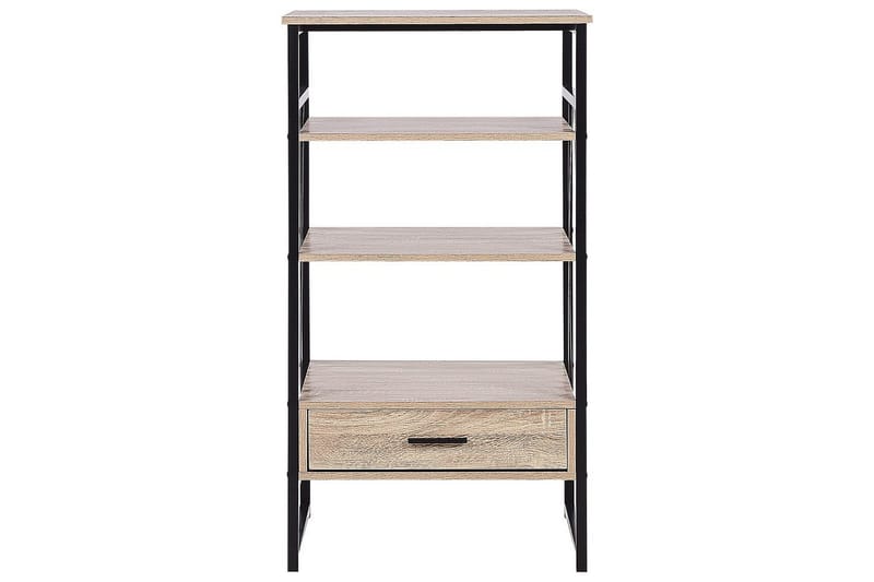 Keene Bokhylla 56 cm i Ek - Ljusbrun - Förvaring - Hylla - Bokhylla