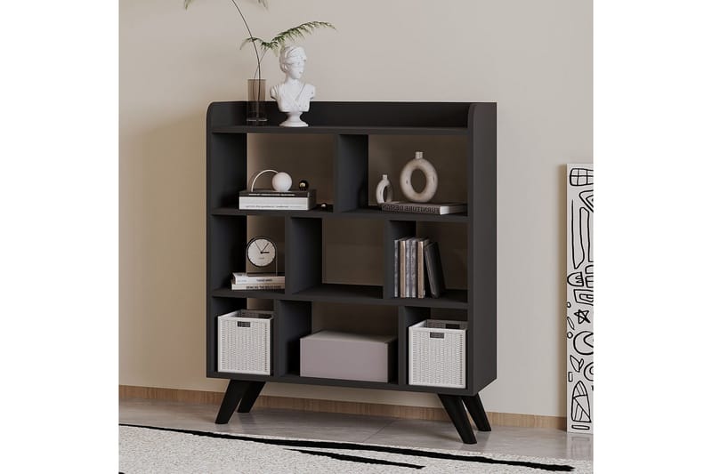 Kesto Bokhylla 90 cm - Antracit - Förvaring - Hylla - Bokhylla