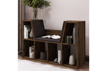 Kylen Bokhylla 103 cm - Valnöt - Förvaring - Hylla - Bokhylla