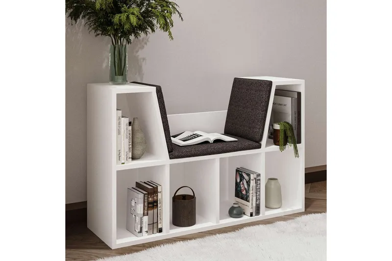 Kylen Bokhylla 103 cm - Vit - Förvaring - Hylla - Bokhylla