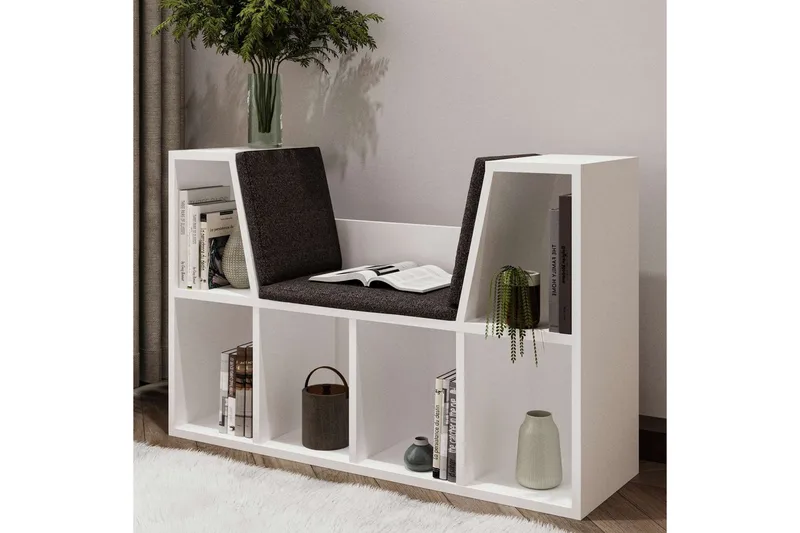 Kylen Bokhylla 103 cm - Vit - Förvaring - Hylla - Bokhylla