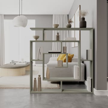 Labirent Bokhylla 125 cm - Ash Green - Förvaring - Hylla - Bokhylla