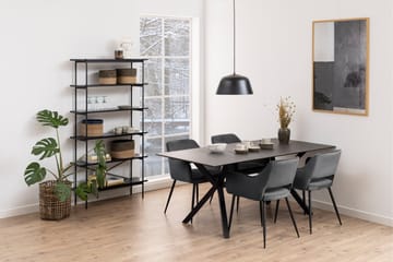 Mehoopany Bokhylla 172 cm - Svart - Förvaring - Hylla - Bokhylla