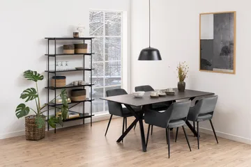 Mehoopany Bokhylla 94 cm i Målat Trä - Svart - Förvaring - Hylla - Bokhylla
