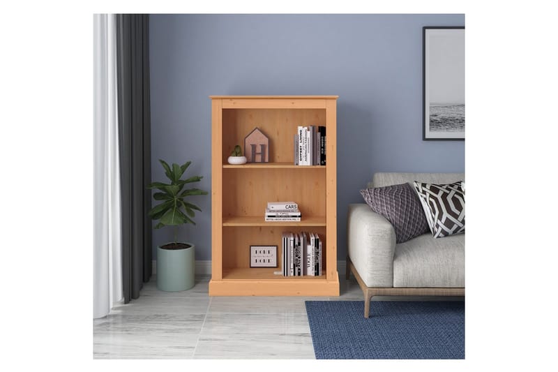Mille Bokhylla 120x77 cm - Brun - Förvaring - Hylla - Bokhylla