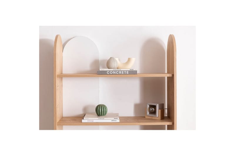 Mirra Bokhylla 90 cm - Blå/Vit - Förvaring - Hylla - Bokhylla