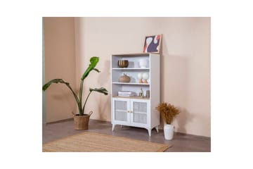 Mjudi Bokhylla 90 cm - Vit - Förvaring - Hylla - Bokhylla