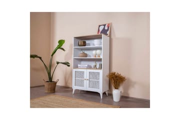 Mjudi Bokhylla 90 cm - Vit - Förvaring - Hylla - Bokhylla