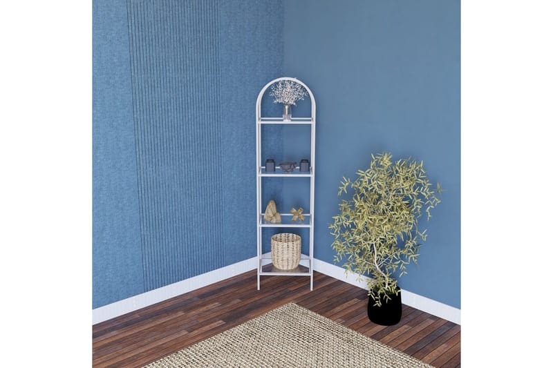 Monaia Bokhylla 40 cm - Vit - Förvaring - Hylla - Bokhylla