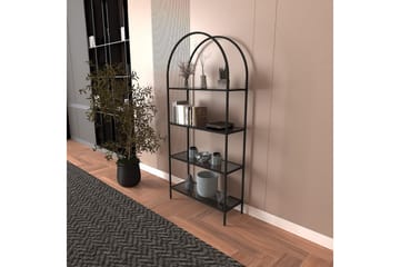 Monaia Bokhylla 80 cm - Svart - Förvaring - Hylla - Bokhylla