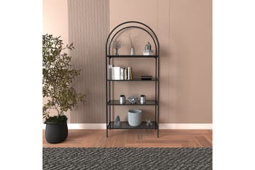 Monaia Bokhylla 80 cm - Svart - Förvaring - Hylla - Bokhylla