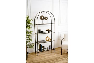 Monaia Bokhylla 80 cm - Svart - Förvaring - Hylla - Bokhylla