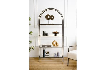 Monaia Bokhylla 80 cm - Svart - Förvaring - Hylla - Bokhylla