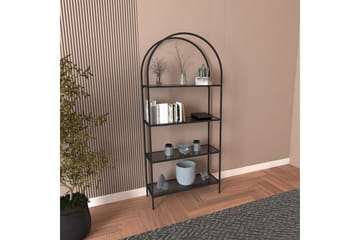 Monaia Bokhylla 80 cm - Svart - Förvaring - Hylla - Bokhylla