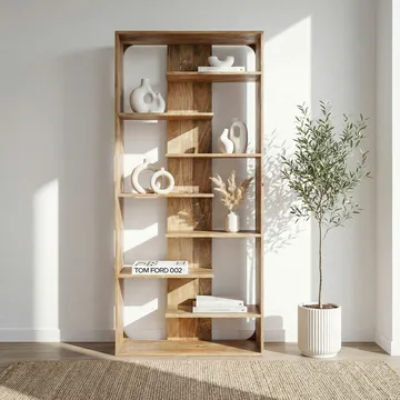 Moraro Fristående hylla 90 cm - Naturbrun - Förvaring - Hylla - Bokhylla