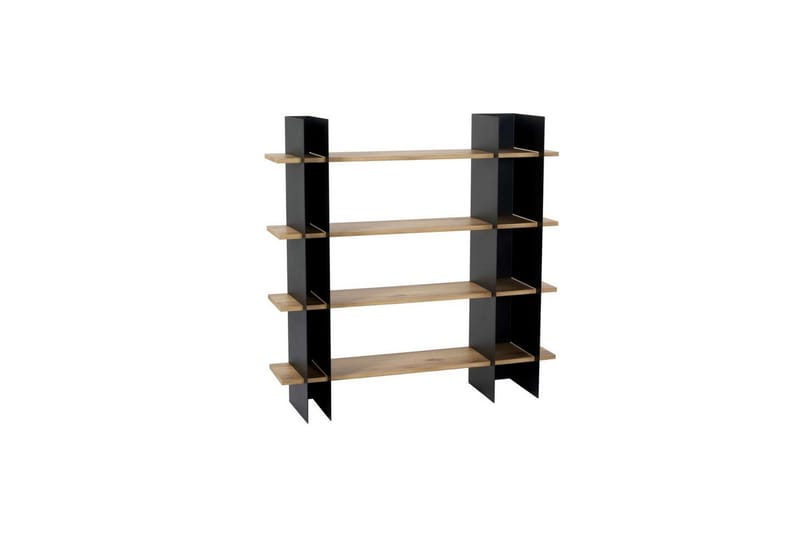 Nara Bokhylla 120 cm - Svart - Förvaring - Hylla - Bokhylla