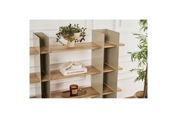 Nara Bokhylla 120 cm - Taupe - Förvaring - Hylla - Bokhylla