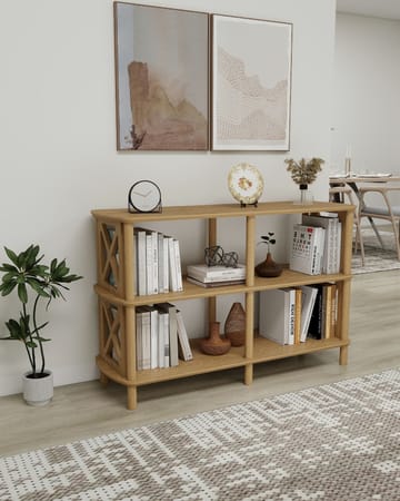 Nerola Bokhylla 80 cm - Ek - Förvaring - Hylla - Bokhylla