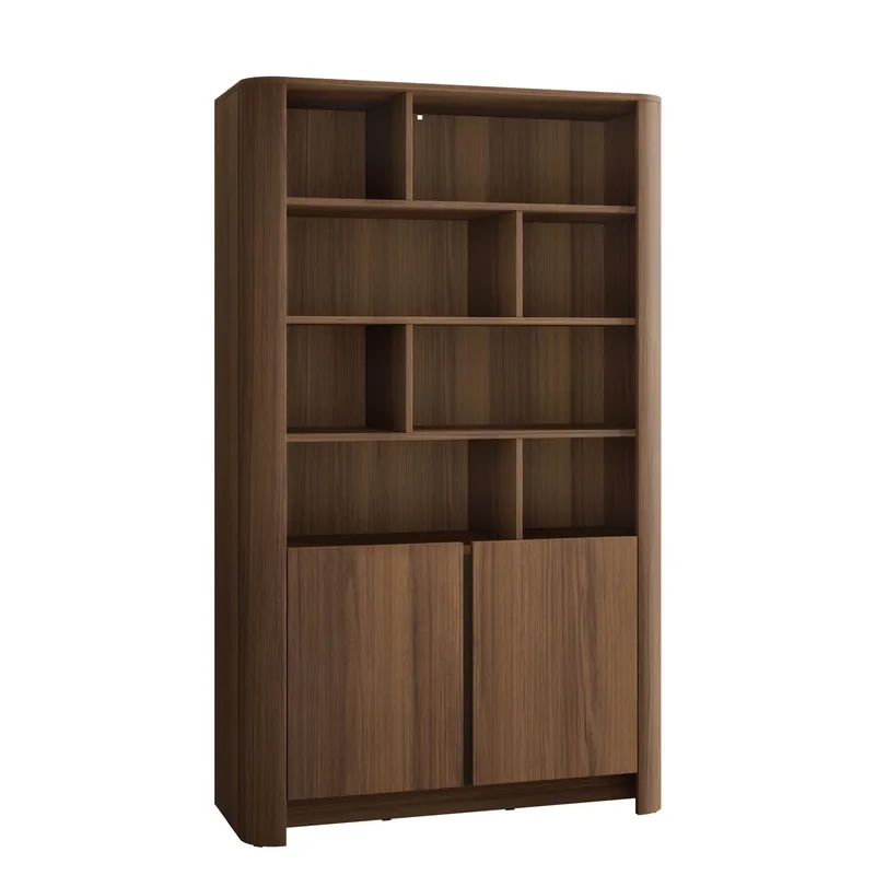 Norrhassel Bokhylla 103 cm i Valnöt, Brun