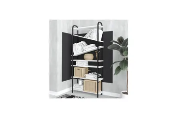 Norvas Bokhylla 78 cm - Svart/Vit - Förvaring - Hylla - Bokhylla