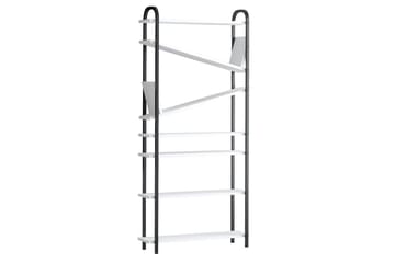 Norvas Bokhylla 78 cm - Svart/Vit - Förvaring - Hylla - Bokhylla