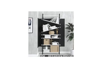 Norvas Bokhylla 78 cm - Svart/Vit - Förvaring - Hylla - Bokhylla