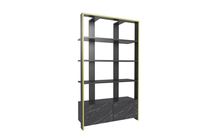 Ossin Bokhylla 93,6 cm - Svart - Förvaring - Hylla - Bokhylla