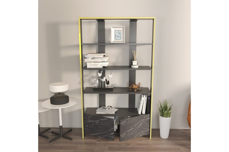 Ossin Bokhylla 93,6 cm - Svart - Förvaring - Hylla - Bokhylla
