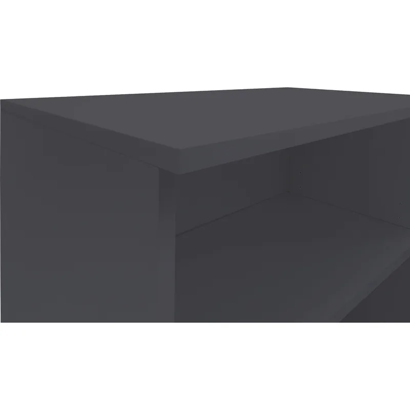 Pelle Bokhylla 80x191 cm - Grå/Wotan-ek - Förvaring - Hylla - Bokhylla