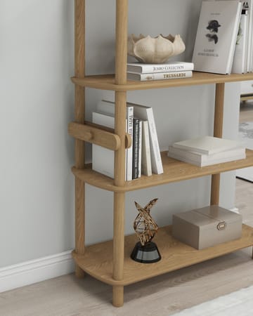 Pienk Bokhylla 80x112 cm - Ek - Förvaring - Hylla - Bokhylla
