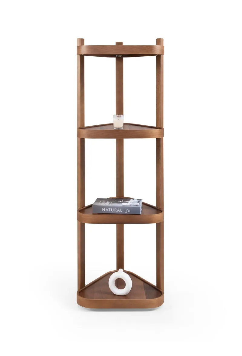 Reghum Bokhylla 46x150x46 cm, Valnöt
