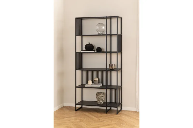 Saklani Bokhylla 85 cm - Svart - Förvaring - Hylla - Bokhylla