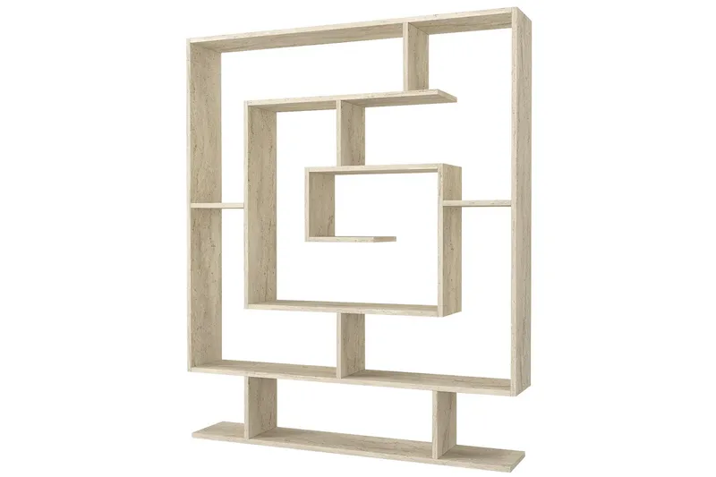 Sarmasik Bokhylla 124,8 cm, Beige