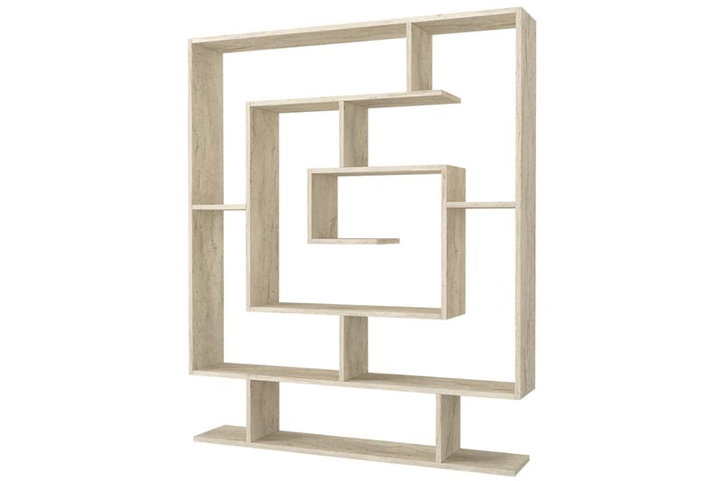 Sarmasik Bokhylla 124,8 cm, Beige