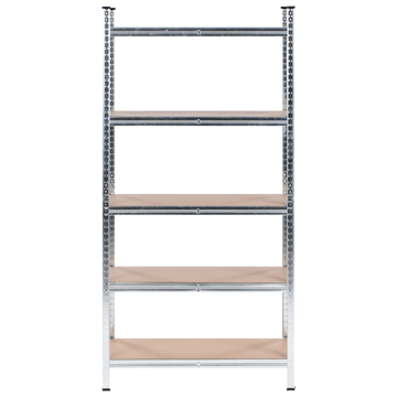 Set med 2 Garagehyllor Xitta 75 cm - Silver/Brun - Förvaring - Hylla - Utomhushylla