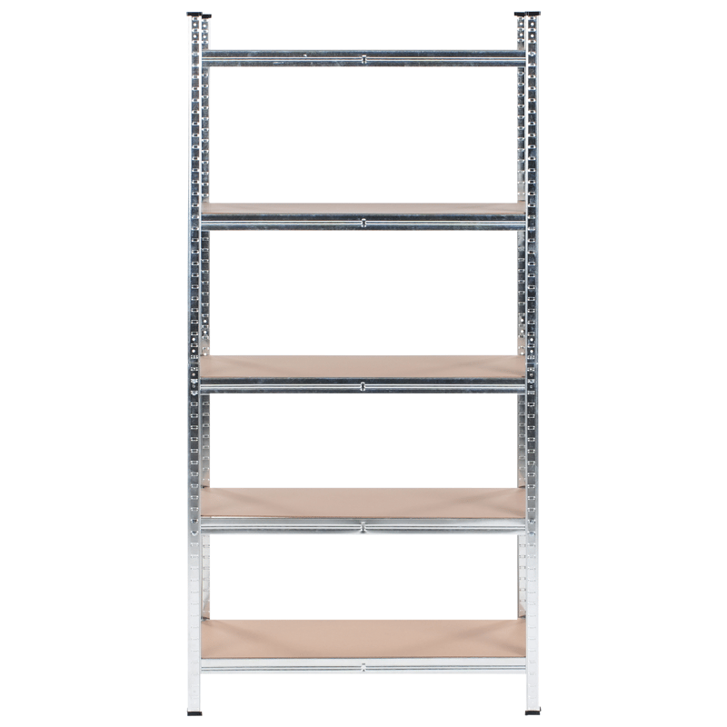 Set med 2 Garagehyllor Xitta 75 cm - Silver/Brun - Förvaring - Hylla - Utomhushylla