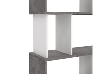 Shivani Bokhylla 80 cm - Mörkgrå/Vit - Förvaring - Hylla - Bokhylla