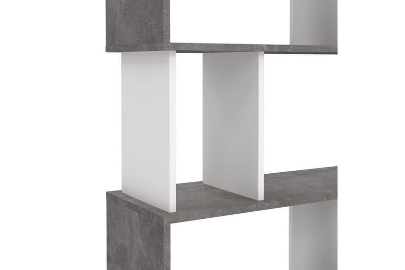 Shivani Bokhylla 80 cm - Mörkgrå/Vit - Förvaring - Hylla - Bokhylla