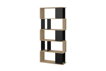 Shivani Bokhylla 80 cm - Natur/Svart - Förvaring - Hylla - Bokhylla