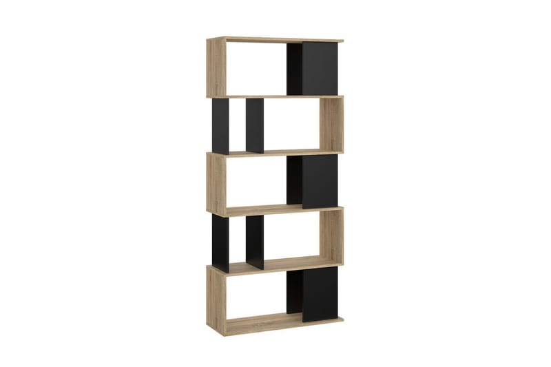 Shivani Bokhylla 80 cm - Natur/Svart - Förvaring - Hylla - Bokhylla