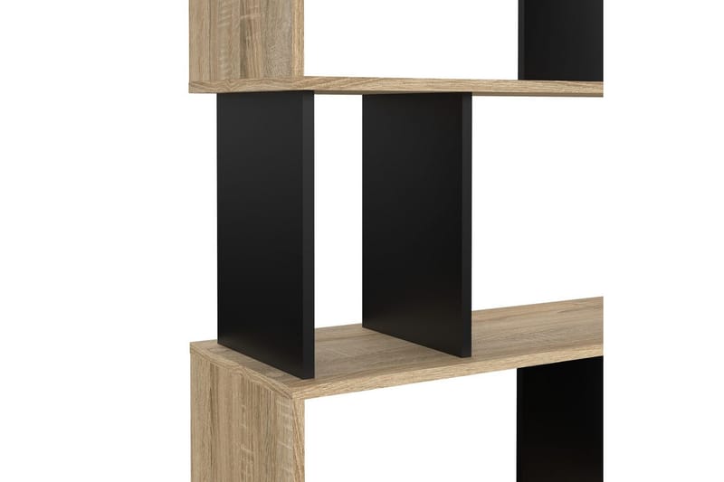 Shivani Bokhylla 80 cm - Natur/Svart - Förvaring - Hylla - Bokhylla