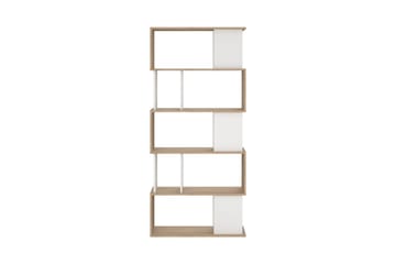 Shivani Bokhylla 80 cm - Natur/Vit - Förvaring - Hylla - Bokhylla