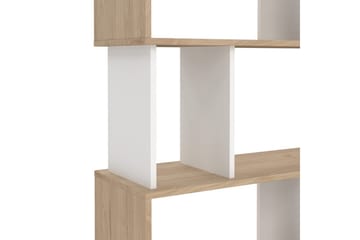 Shivani Bokhylla 80 cm - Natur/Vit - Förvaring - Hylla - Bokhylla