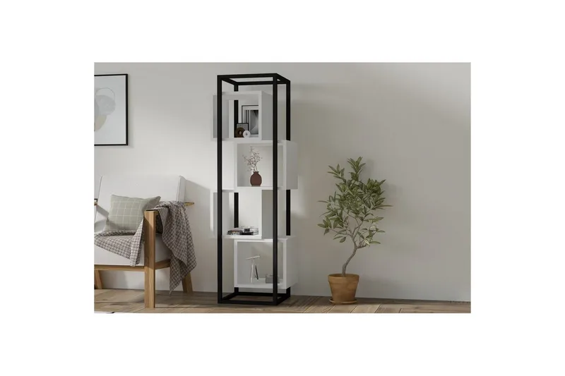 Sivor Bokhylla 44 cm - Vit - Förvaring - Hylla - Bokhylla