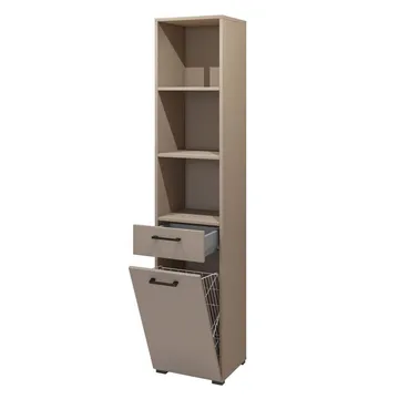 Skåp Rosa 1 låda 1 dörr - Förvaring - Hylla - Bokhylla