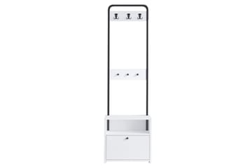 Springhill Hatthylla 50 cm - Svart/Vit - Förvaring - Hylla - Hatthylla