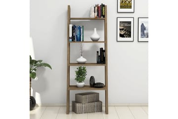 Bokhylla Tyrsberget 56 cm - Brun - Förvaring - Hylla - Steghylla & trapphylla