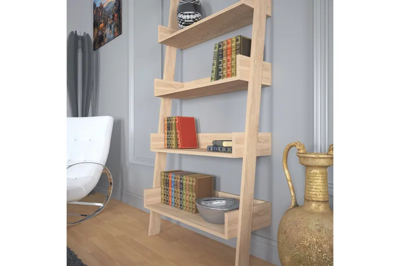 Comfortale Bokhylla - Brun - Förvaring - Hylla - Steghylla & trapphylla