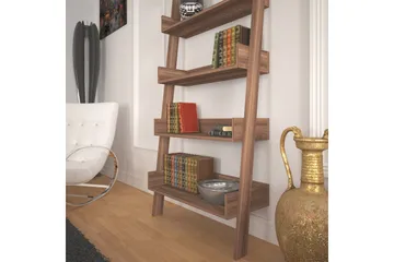 Comfortale Bokhylla - Valnöt - Förvaring - Hylla - Steghylla & trapphylla